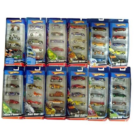 Packs De 5 Coches De Hot Wheels