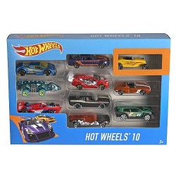 Hot Wheels Surtido Pack 10 Coches Básico 2
