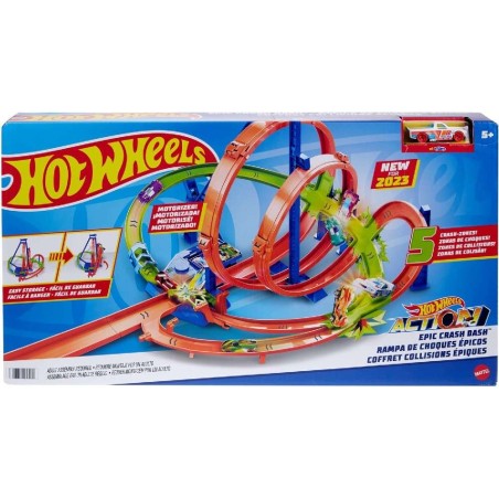 HOTWHEELS ACTION CHOQUE ÉPICO PISTA PARA