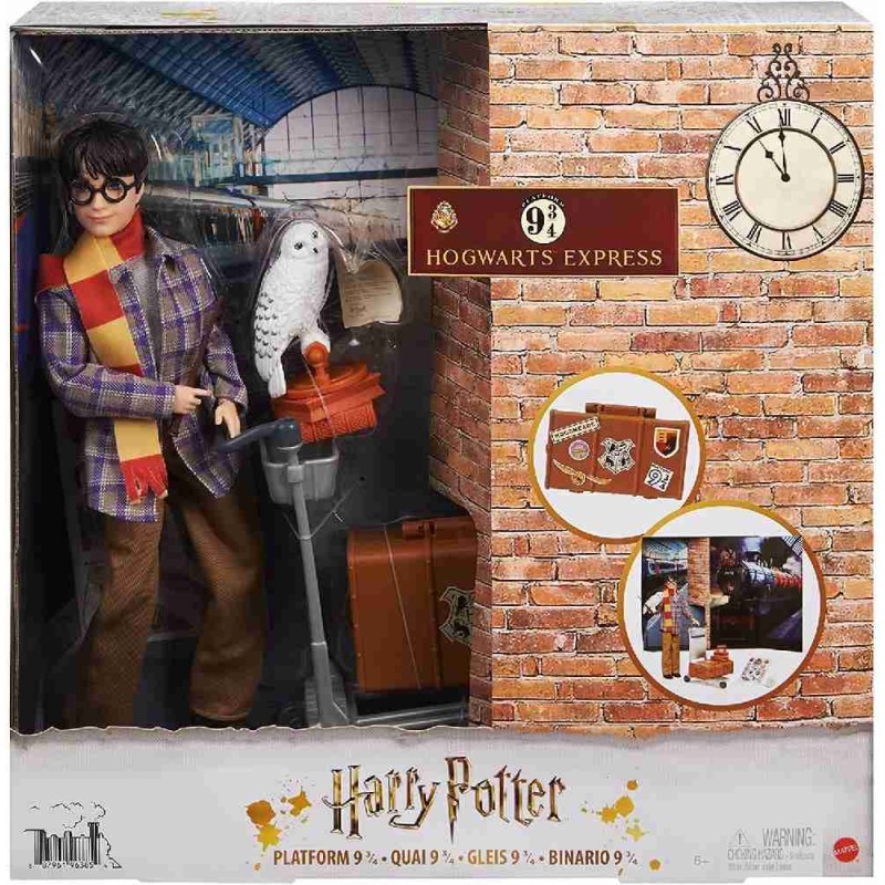 HARRY POTTER EN LA PLATAFORMA 9 3/4