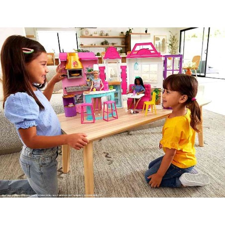 BARBIE RESTAURANT CON MUÑECA (CPA)