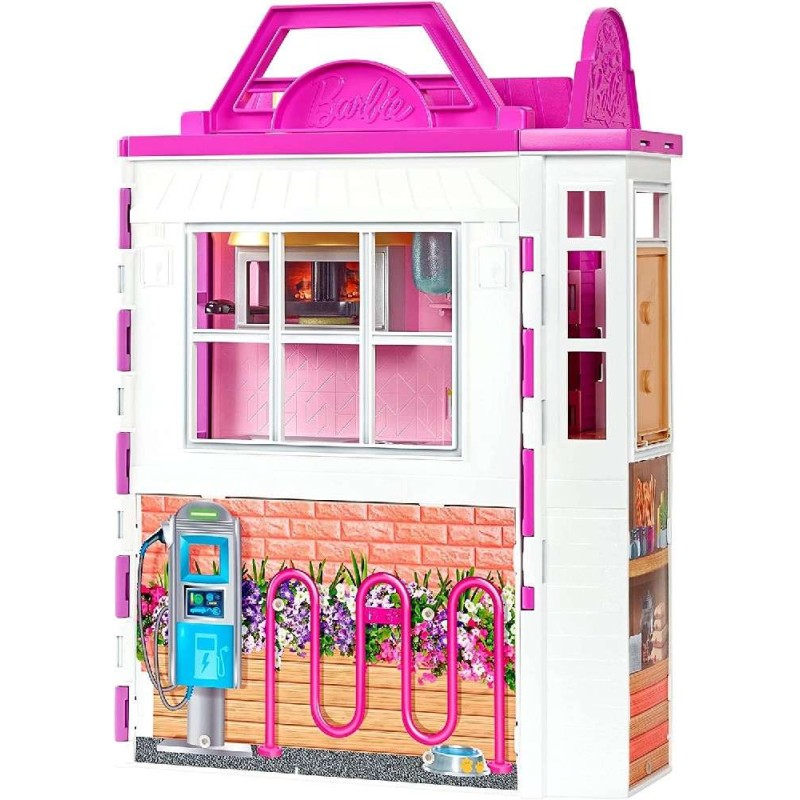 BARBIE RESTAURANT CON MUÑECA (CPA)