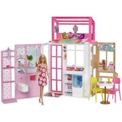 BARBIE CASA DE MUÑECAS DOS PISOS 2