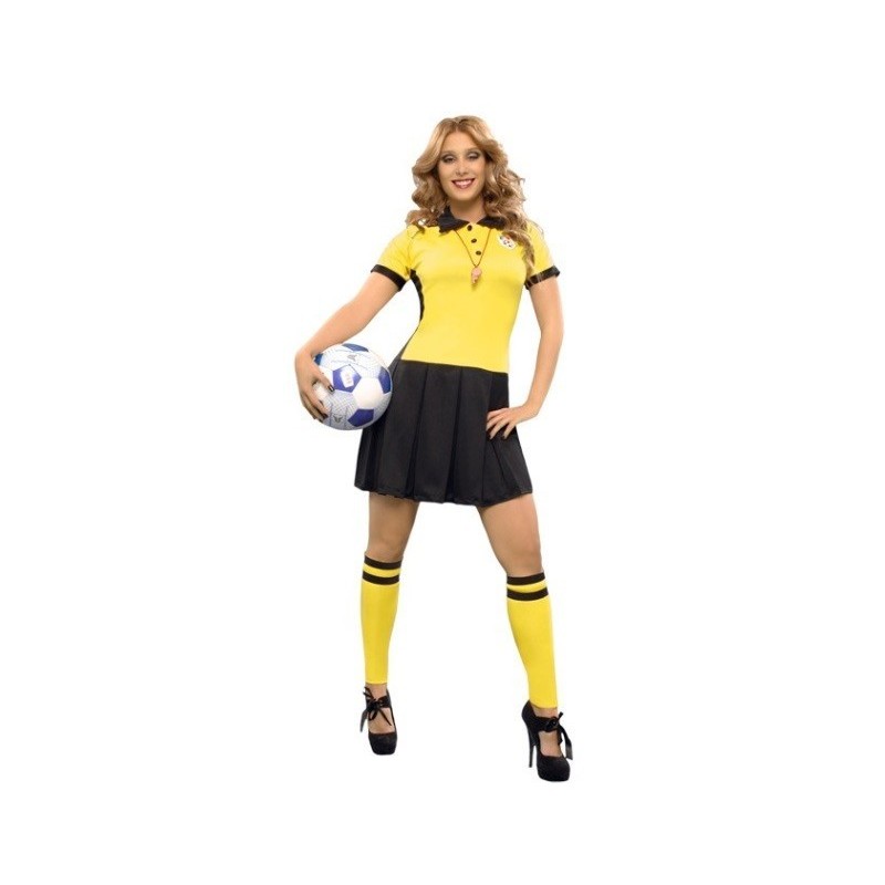 DISFRAZ ARBITRA FUTBOL ADULTO