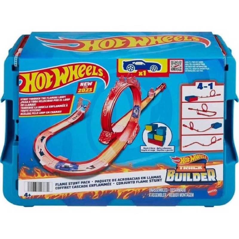 HOTWHEELS TRACK BUILDER PACK ACROBACIAS 