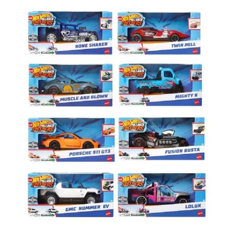HOTWHEELS COCHE PULL-BACK SPEEDERS