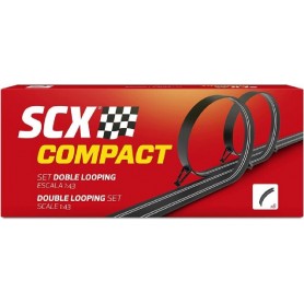 SET DOBLE LOOPING SCALEXTRIC COMPACT