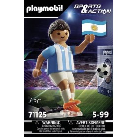 JUGADOR DE FUTBOL - ARGENTINA PLAYMOBIL 71125