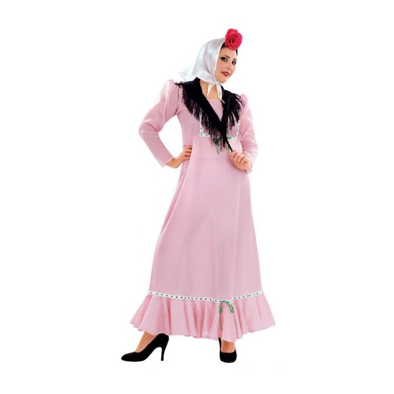 DISFRAZ MADRILEÑA ADULTO T.XL ECONOMICO