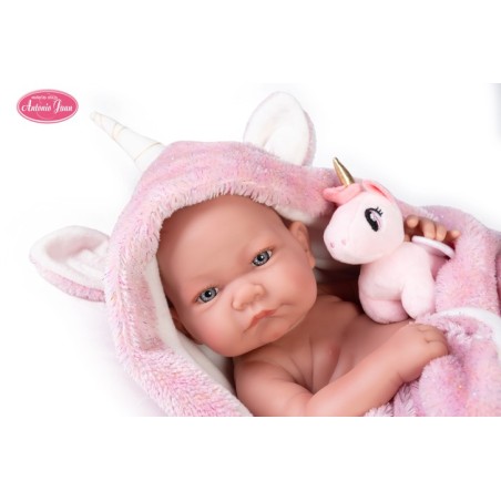MUÑECA RECIÉN NACIDA NICA UNICORNIO