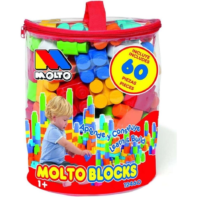 Bolsa Bloques 60 Piezas construccion
