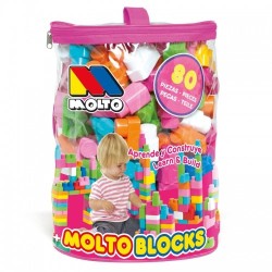 BOLSA BLOQUES 80 PZ MOLTO ROJO 2