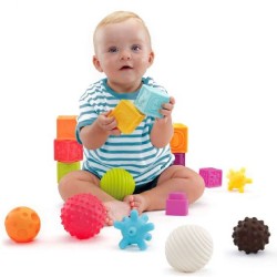 Bolsa bolas sensoriales 10 pcs Molto 2