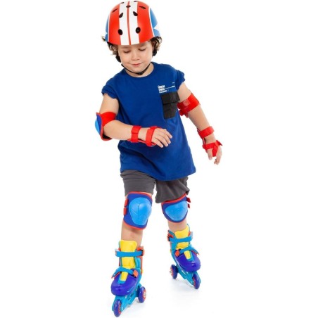 Set de Protecciones Azul - Rodilleras