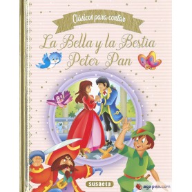 LIBRO - LA BELLA Y LA BESTIA - PETER PAN