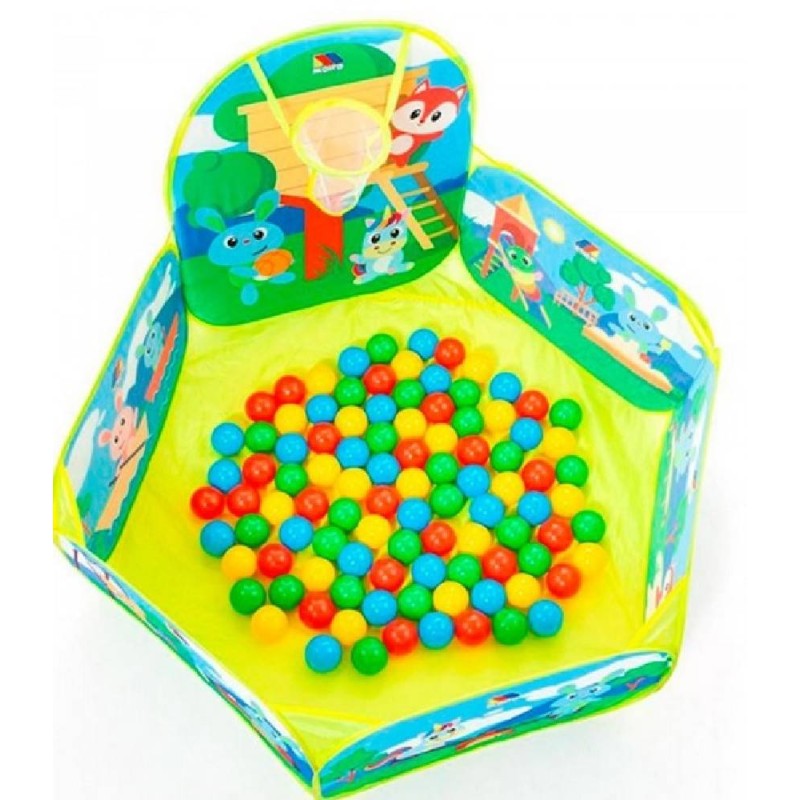 Parque de bolas Canasta (25 bolas)