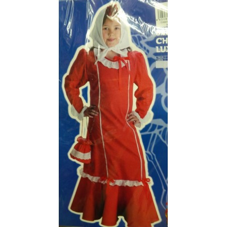 DISFRAZ CHULAPA MADRILEÑA LUJO 7-9 AÑOS