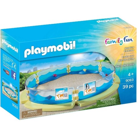 PISCINA DE ACUARIO  PLAYMOBIL 9063