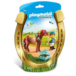 JINETE CON PONI MARIPOSA PLAYMOBIL 6971 2