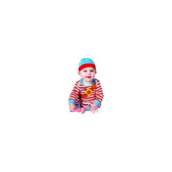 DISFRAZ PIJAMA PIRATA 3-6 MESES