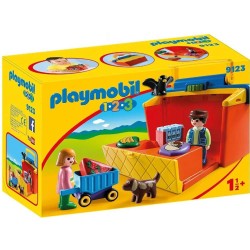 1.2.3 MERCADO MALETÍN  PLAYMOBIL 9123