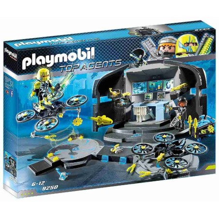 CENTRO DE MANDO DEL DR.DRONE  PLAYMOBIL 