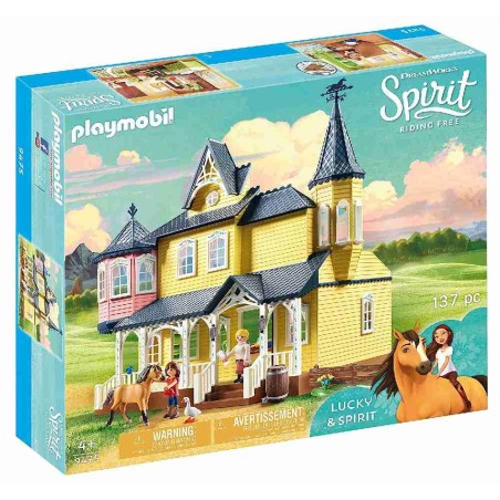 CASA DE LUCKY PLAYMOBIL 9475 SPIRIT