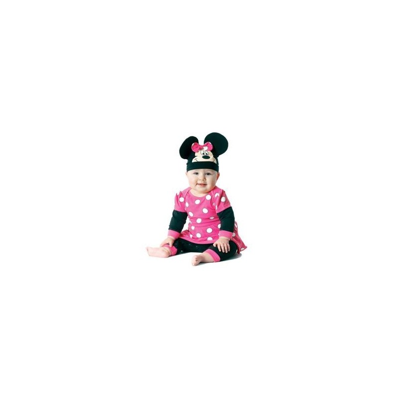 DISFRAZ PIJAMA MINNIE 6-12 MESES