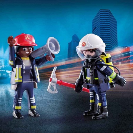PLAYMOBIL - DUO PACK BOMBEROS 70081
