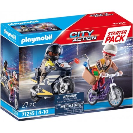 PLAYMOBIL CITY ACTION STARTER PACK FUERZAS ESPECIAL
