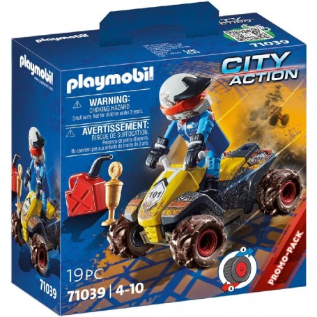 PLAYMOBIL CITY ACTION QUAD OFF ROAD PROMO PACK