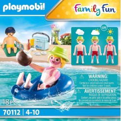 PLAYMOBIL NADADOR CON FLOTADOR 70112 2