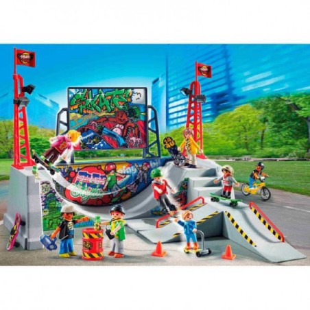 PLAYMOBIL CITY ACTION SKATE PARK 70168