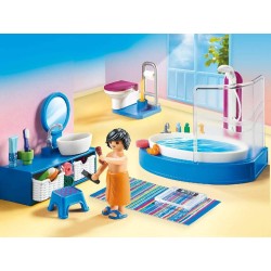 PLAYMOBIL DOLL HOUSE BAÑO 70211 2
