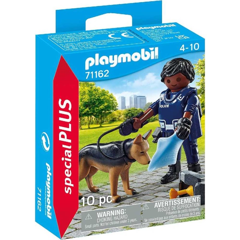 POLICIA CON PERRO - PLAYMOBIL 71162