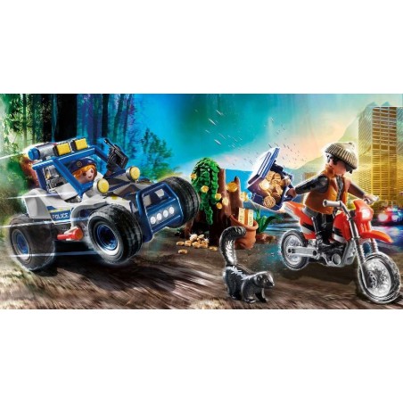 VEHICULO TODOTERRENO POLICIA: PERSECUCIO