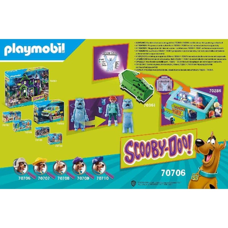 PLAYMOBIL - SCOOBY-DOO! AVENTURA CON SNO