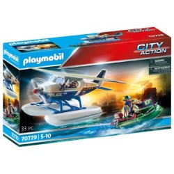 PLAYMOBIL POLICIA HIDROAVION PERSECUCION