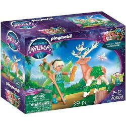 FOREST FAIRY CON ANIMAL DEL ALMA PLAYMOB