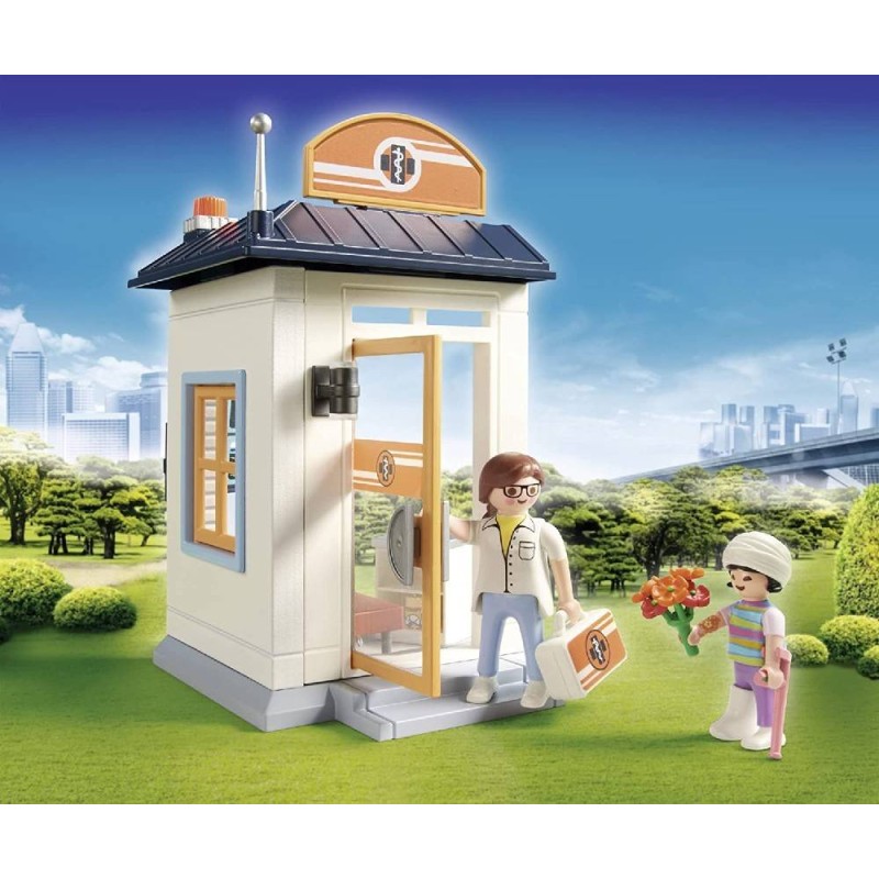 PLAYMOBIL CITY LIFE STARTER PACK PEDIATR