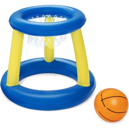 CANASTA CON PELOTA HINCHABLE