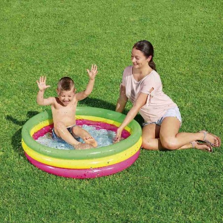 PISCINA HINCHABLE INFANTIL SUMMER Ø102X2