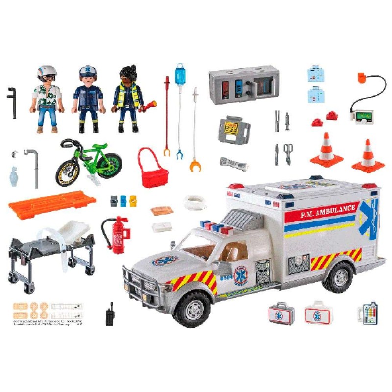 VEHICULO DE RESCATE: US AMBULANCE PLAYMO