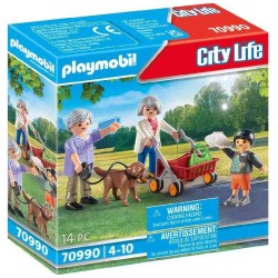 ABUELOS Y NIETO PLAYMOBIL CITYLIFE 70990
