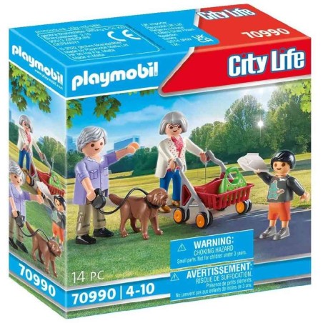 ABUELOS Y NIETO PLAYMOBIL CITYLIFE 70990