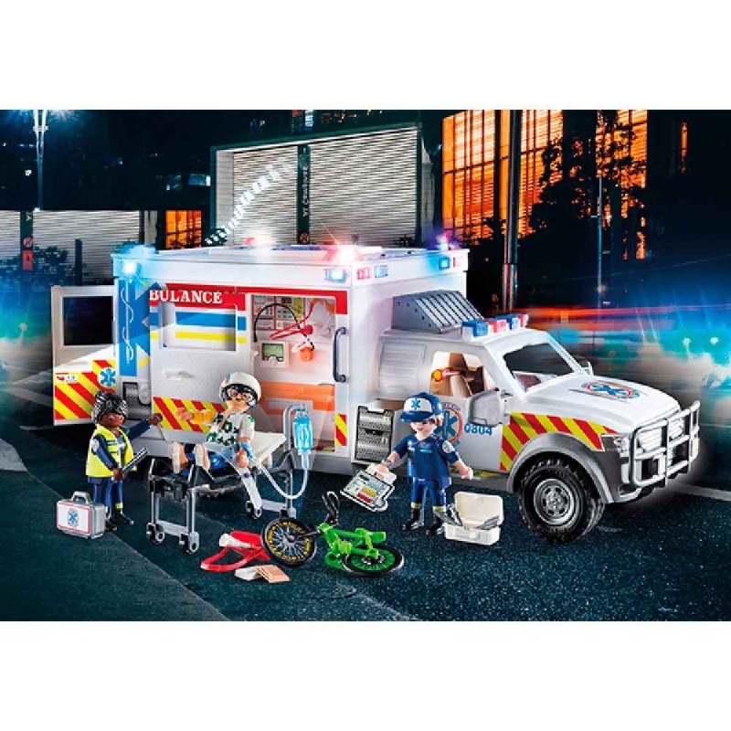 VEHICULO DE RESCATE: US AMBULANCE PLAYMO