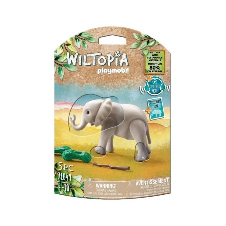 ELEFANTE JOVEN WILTOPIA  - PLAYMOBIL 710