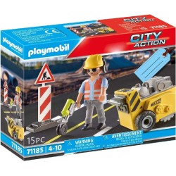 TRABAJADOR DE LA CONSTRUCCION PLAYMOBIL 