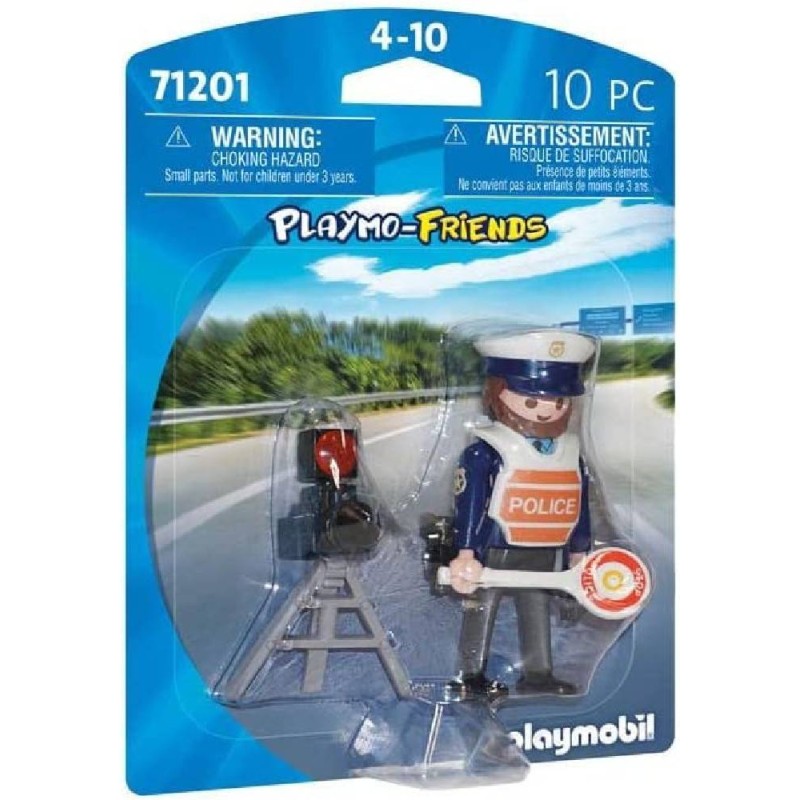 POLICIA DE TRAFICO PLAYMOBIL 71201