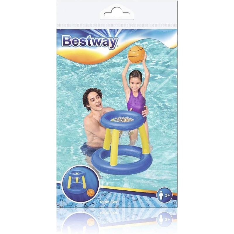 CANASTA CON PELOTA HINCHABLE